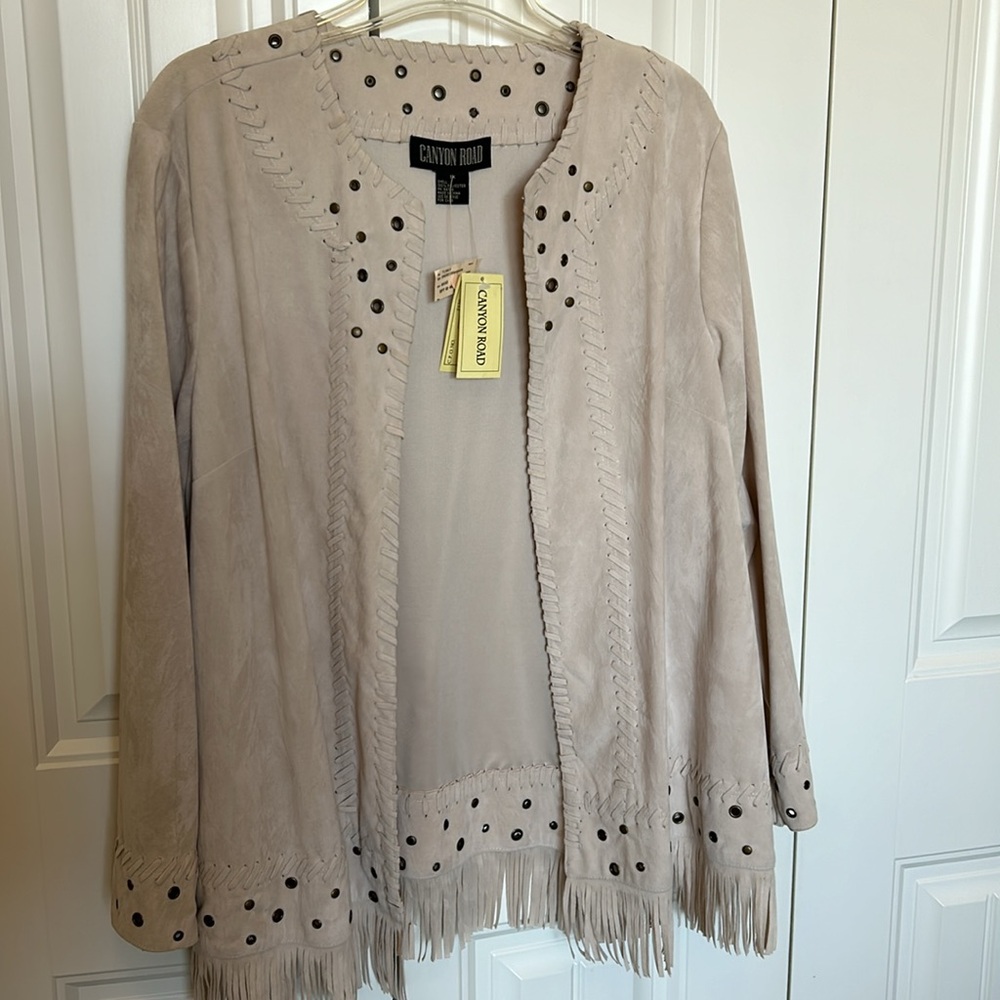 Fringed skirt and jacket 1X - Picture 4 of 12